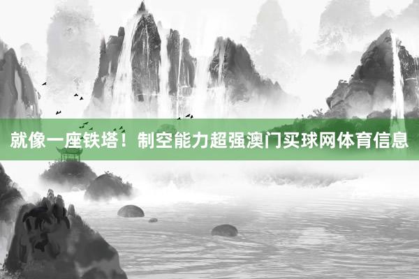 就像一座铁塔！制空能力超强澳门买球网体育信息