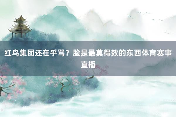 红鸟集团还在乎骂？脸是最莫得效的东西体育赛事直播