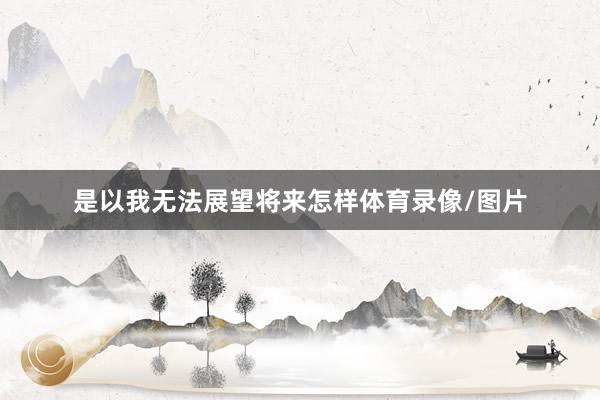 是以我无法展望将来怎样体育录像/图片
