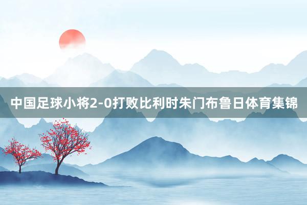 中国足球小将2-0打败比利时朱门布鲁日体育集锦