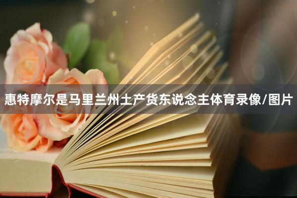 惠特摩尔是马里兰州土产货东说念主体育录像/图片