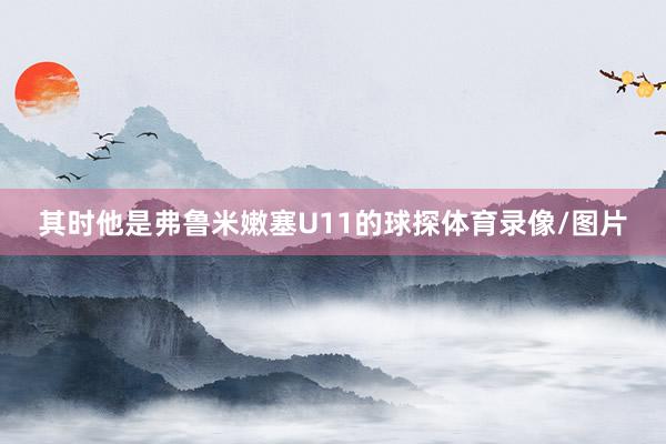 其时他是弗鲁米嫩塞U11的球探体育录像/图片