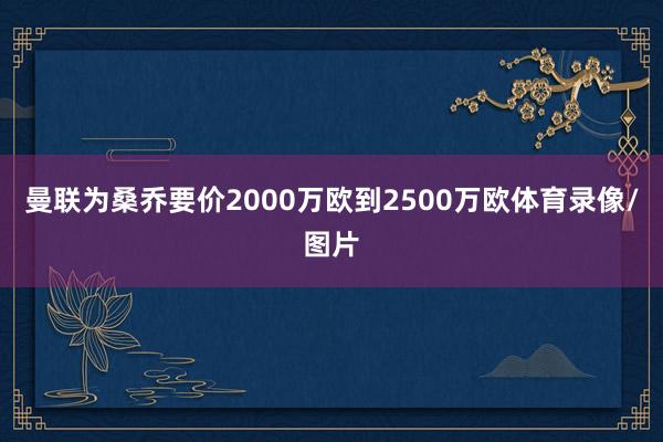 曼联为桑乔要价2000万欧到2500万欧体育录像/图片