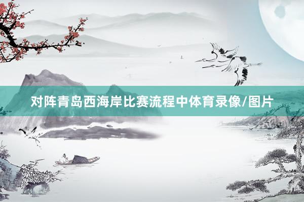 对阵青岛西海岸比赛流程中体育录像/图片
