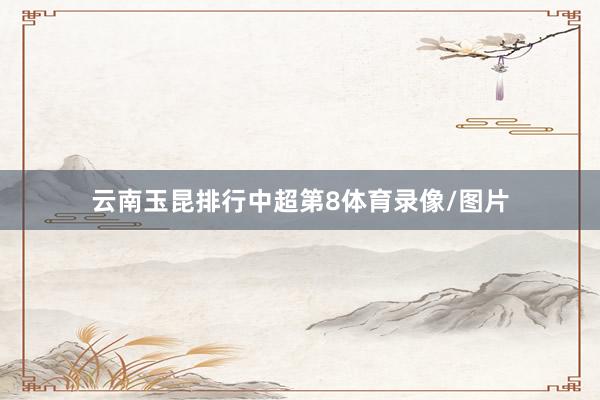 云南玉昆排行中超第8体育录像/图片