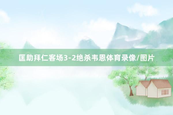 匡助拜仁客场3-2绝杀韦恩体育录像/图片