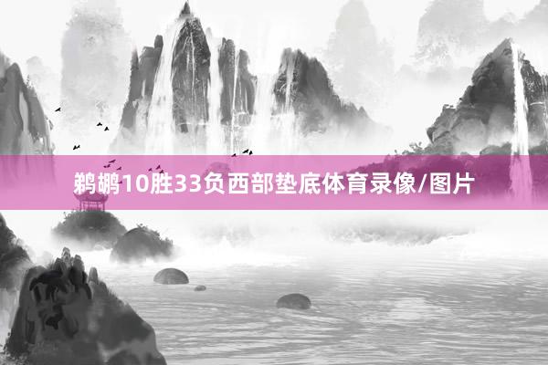 鹈鹕10胜33负西部垫底体育录像/图片