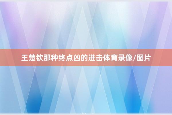 王楚钦那种终点凶的进击体育录像/图片