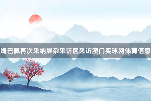 姆巴佩再次采纳羼杂采访区采访澳门买球网体育信息